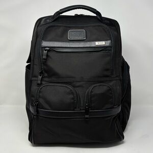 Tumi Alpha Compact Laptop Brief Pack Backpack - Black